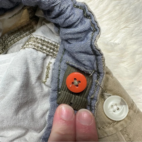 Genuine Kids Cargo Shorts Khaki Tan Size 4T - Picture 7 of 16